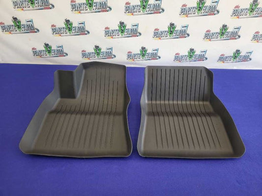 2017-2021 Tesla Model 3 Front Floor Mats Rubber Cover Black