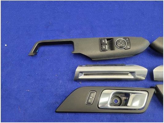 2015-2017 Ford Mustang GT Coupe Pair Door Handles Window Lock Switch 2758