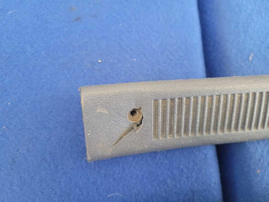 1990 Ford Mustang ASC Mclaren Convertible Pair Scuff Door Sill Plates Blue 2603