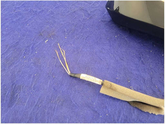 2010-2015 Chevrolet Camaro Passenger Rear View Mirror No Heat *Read* Black 2480