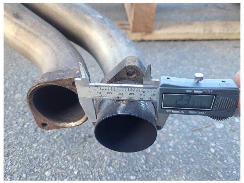 2001-2006 BMW M3 Convertible Exhaust Mid Pipe Center Section Intermediate 2451 - The Parts Farm