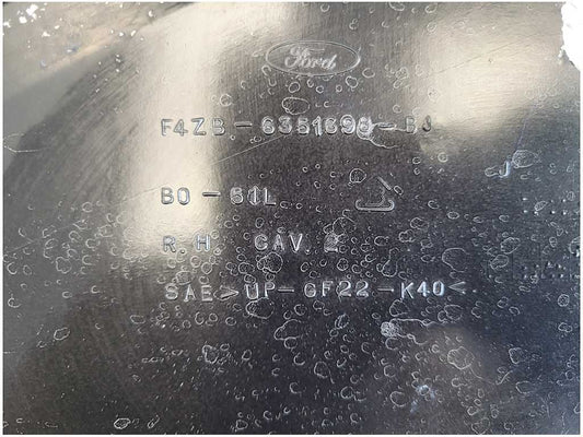 1994-1998 Ford Mustang GT Coupe Passenger A C Pillar Trim Panel Paint NA 2668