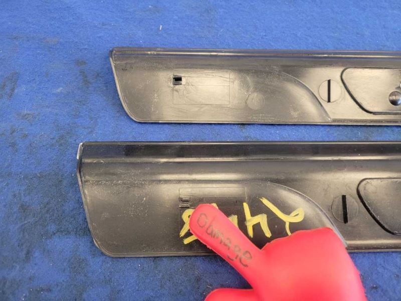 2001-2006 BMW M3 Convertible Pair Door Sill Scuff Plates *Scuffs* 2448 - The Parts Farm