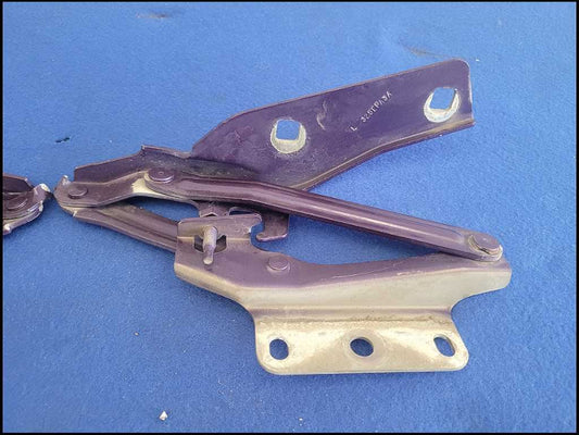 2003-2006 Chevrolet SSR Pickup Truck Pair Hood Hinge Lever Paint Purple 2687