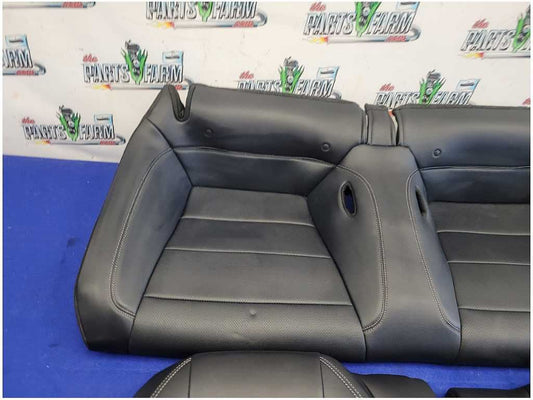 2015-2017 Ford Mustang GT S550 Coupe Rear Seats Leather Cover Cushion 2758