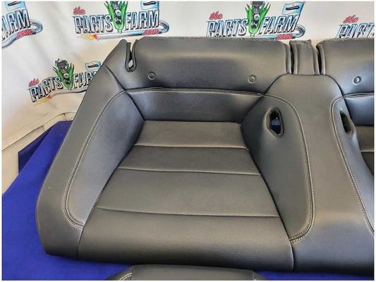 2015-2017 Ford Mustang EcoBoost S550 Rear Coupe Seats Leather Upper Lower 2656
