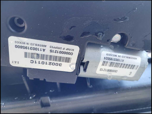 2010-2015 Chevrolet Camaro SS Sunroof Glass Window Upper Roof Frame Track 2684
