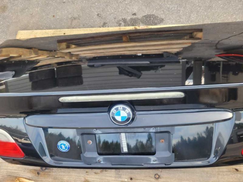 2001-2006 BMW M3 Convertible Rear Back Truck Deck Lid Emblem Paint Black 2448 - The Parts Farm