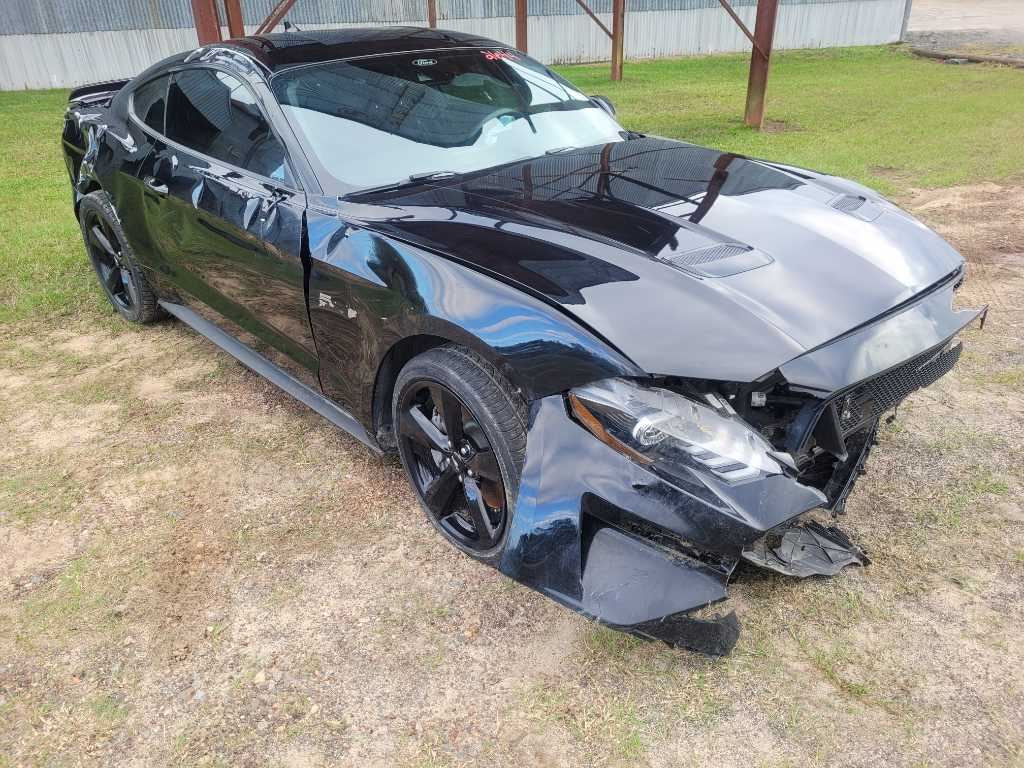 2018-2023 Ford Mustang GT S550 Pair Front Headrest Cloth Clothe Coupe 2644 - The Parts Farm