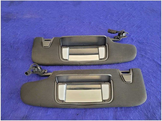 2018-2023 Ford Mustang GT S550 Pair Front Sunvisors Shade HomeLink 2749