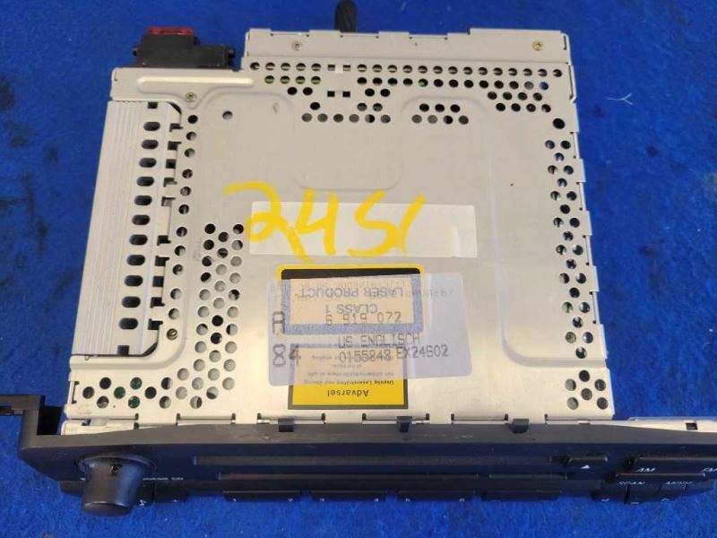 2001-2006 BMW M3 Convertible Audio Equipment Radio AM FM CD Player Receiver 2451 - The Parts Farm