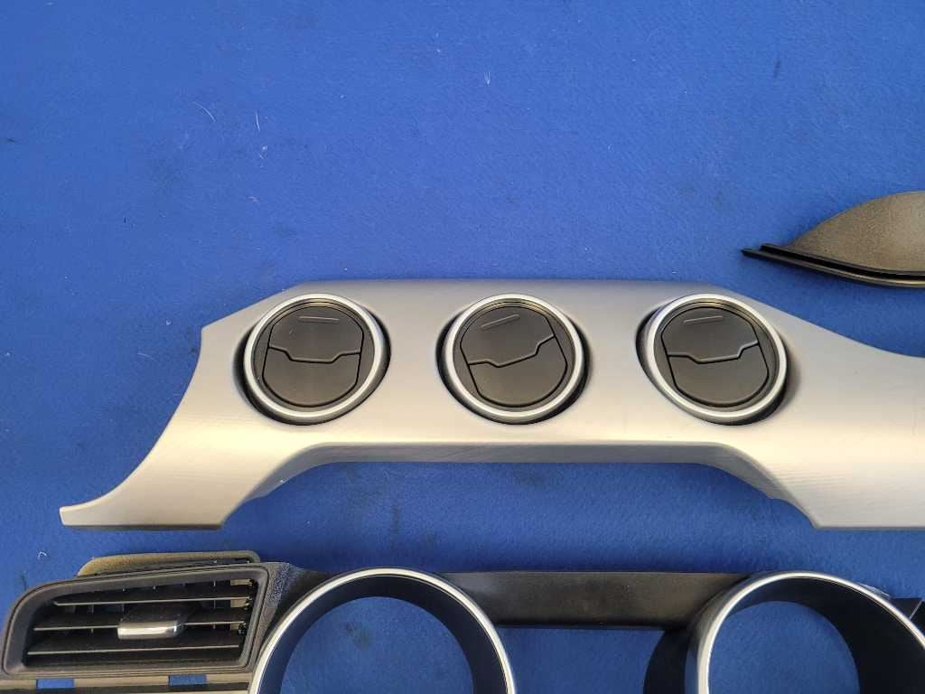 2018-2023 Ford Mustang GT S550 Dash Trim Kit Premium Vent Bezel 2648 - The Parts Farm