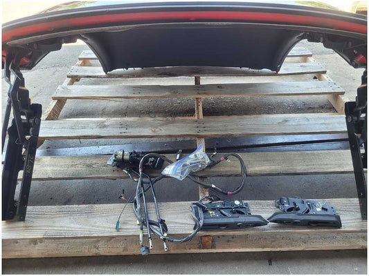 2003-2006 Chevrolet SSR Pickup Truck Convertible Roof Top Paint Red 2682