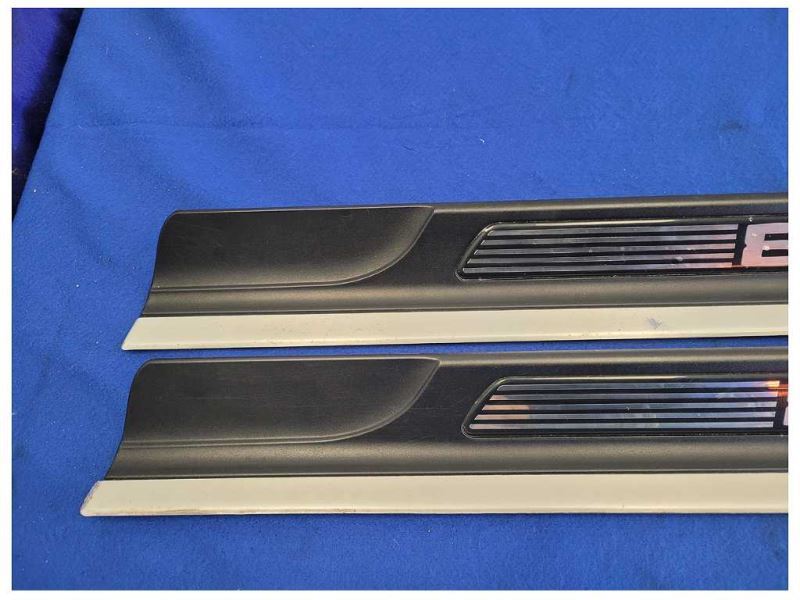 2001-2006 BMW M3 Convertible Pair Door Sill Scuff Plates *Scuffs* 2451 - The Parts Farm