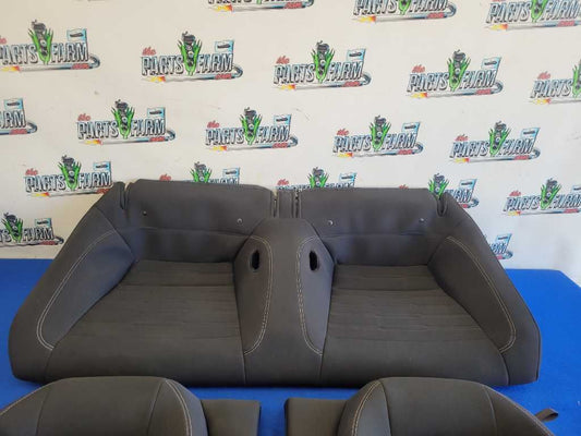 2015-2017 Ford Mustang GT S550 Rear Coupe Cloth Seats Seat Upper Lower 2643