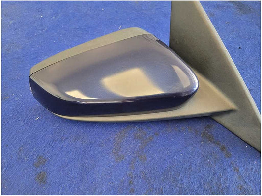 2010 Ford Mustang GT GT500 Passenger Rear View Mirror No Spot Paint Blue 2852