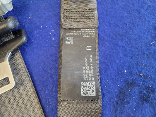 2014-2017 Chevrolet SS Sedan Rear Seat Belts Retractor Black 2818