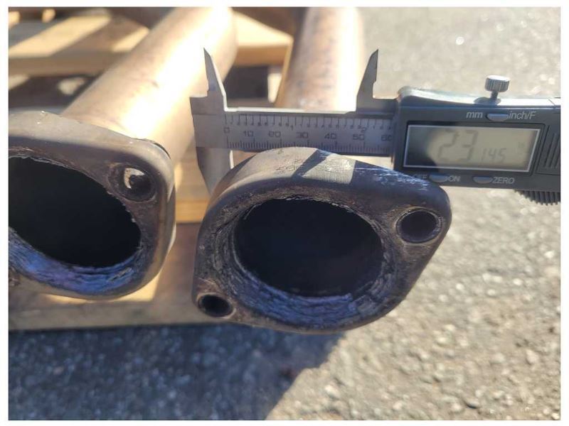 2001-2006 BMW M3 Convertible Exhaust Mid Pipe Center Section Intermediate 2451 - The Parts Farm