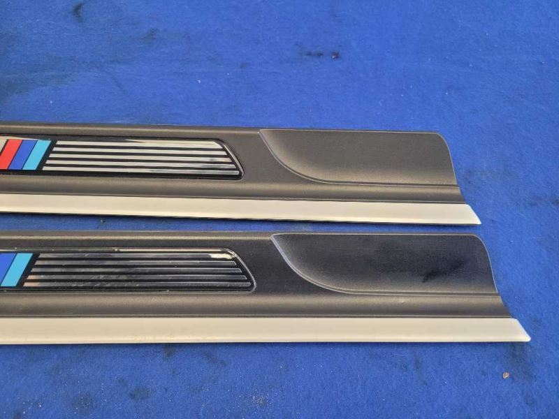2001-2006 BMW M3 Convertible Pair Door Sill Scuff Plates *Scuffs* 2448 - The Parts Farm