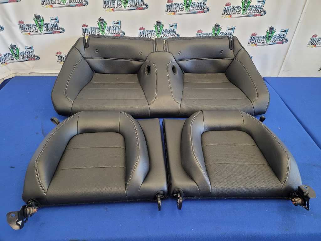 2018-2023 Ford Mustang GT S550 Rear Coupe Seat Leather Upper Lower 2648 - The Parts Farm