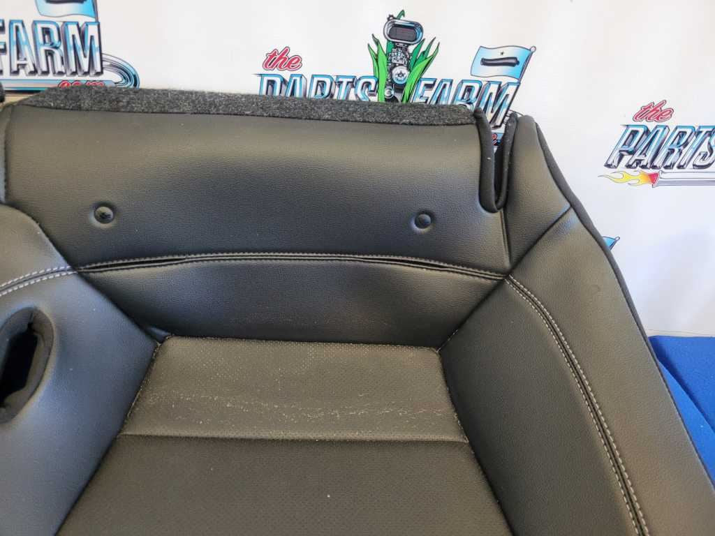 2018-2023 Ford Mustang GT S550 Rear Coupe Seat Leather Upper Lower 2648 - The Parts Farm