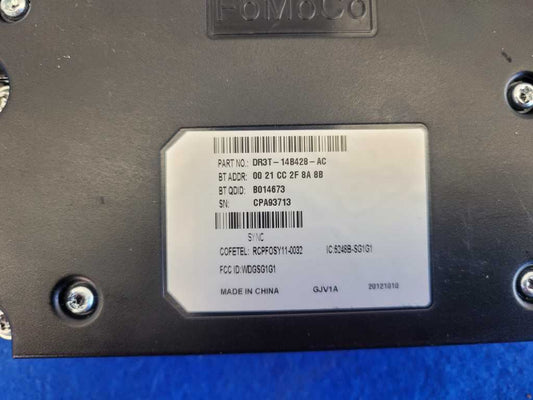 2013 Ford Mustang GT Chassis ECM Communication Voice Recognition Module 2635