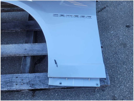 2010-2015 Chevrolet Camaro SS Driver Left Front Fender Body Paint Silver 2783