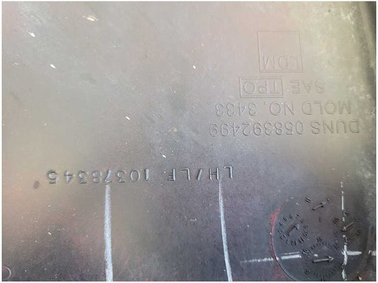 2003-2006 Chevrolet SSR Pickup Truck Driver Lower Rocker Panel Paint Red2682