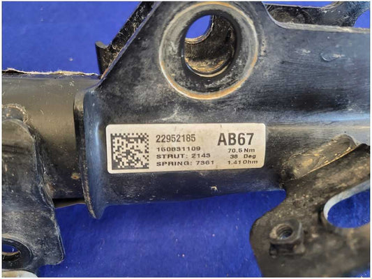 2013-2015 Chevrolet Camaro ZL1 Coupe Magnetic Passenger Front Strut Spring 2760