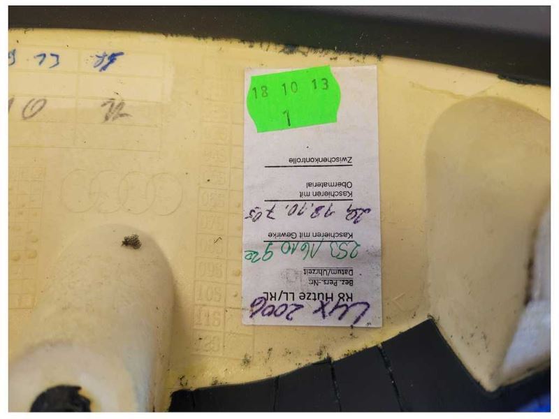 2014 Audi R8 V10 Coupe Top Dash Trim Bezel Surround Cluster Speedo 2136 - The Parts Farm