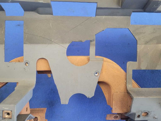 1990 Ford Mustang GT Mclaren Convertible Front Dashboard Panel Dash Frame 2603