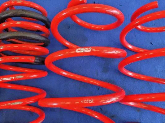 2011-2014 Ford Mustang GT Eibach Sportline Front Back Springs Red Lowering 2633