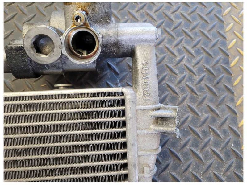 2014 Audi R8 V10 Coupe Driver Left LH Engine Oil Cooler 2136 - The Parts Farm