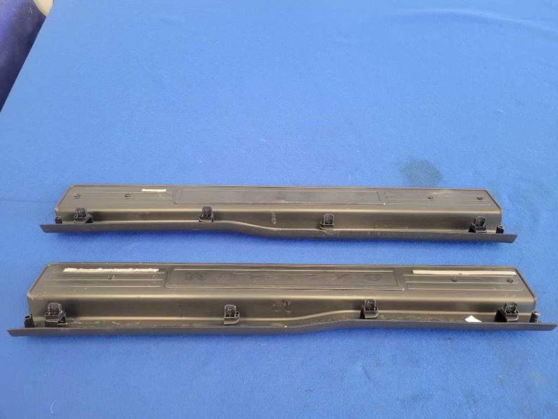 2005-2010 Mustang GT 4.6L Convertible Pair Door Sill Plates Scuff Base 2496 - The Parts Farm