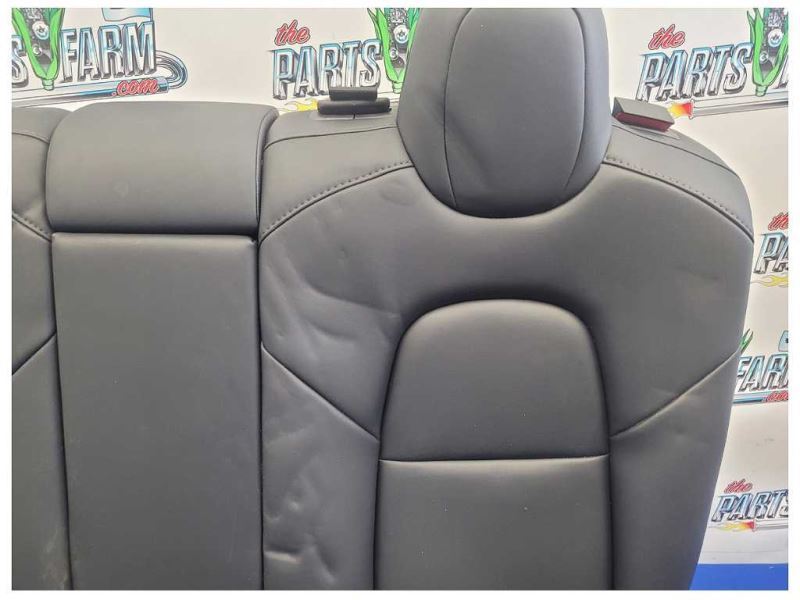 2017-2021 Tesla Model 3 Long Range Dual Motor Rear Leather Seat Upper Lower - The Parts Farm