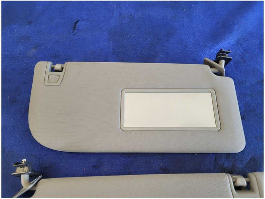 2018-2020 Ford F150 F-150 Pickup Truck Front Sun Visors No Sunroof Gray 2831