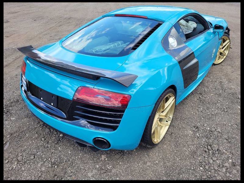 2014 Audi R8 V10 Coupe Top Dash Trim Bezel Surround Cluster Speedo 2136 - The Parts Farm