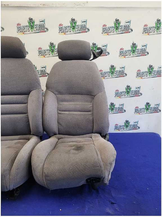 1994-1995 Ford Mustang GT Set Coupe Gray Cloth Seats Bucket *Read 2668