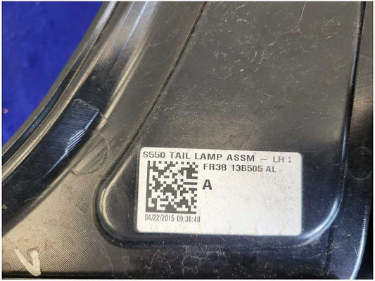 2015-2017 Ford Mustang GT S550 Driver Left LH Tail Light Lamp Brake Lens 2709