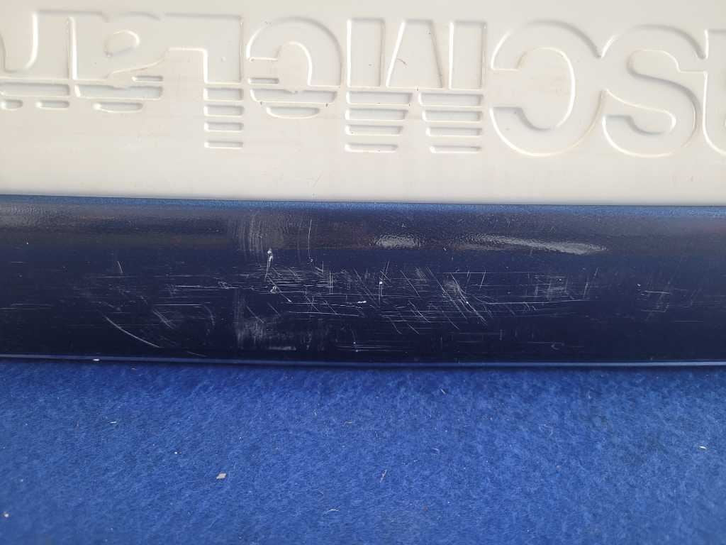 1990 Ford Mustang Mclaren Convertible Rear Bumper Cover Paint White 2603 - The Parts Farm