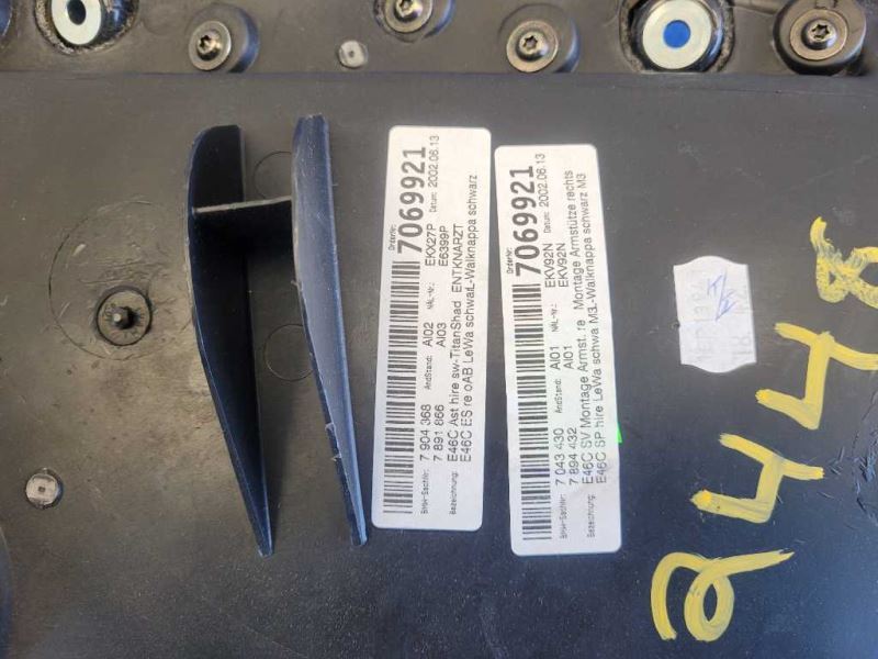 2001-2006 BMW M3 Convertible Passenger Rear Cover Trim Panel 2448 - The Parts Farm