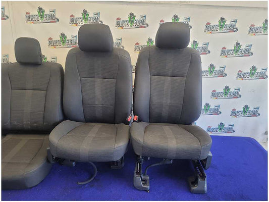 2016 Ford F150 F-150 Pickup Truck Set Cloth Crew Cab Seats Bench Bucket 2762