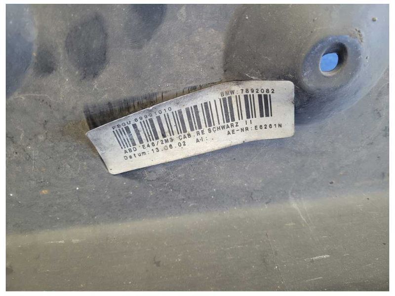 2001-2006 BMW M3 Convertible Passenger Lower Rocker Panel *Scuffs* Black 2448 - The Parts Farm