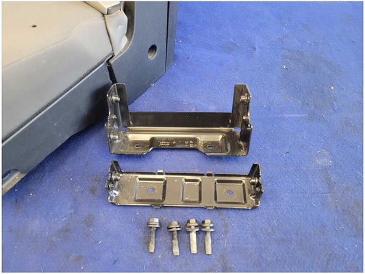 2015-2017 Ford F150 F-150 Truck Center Gray Cloth Seat Folding Tray 2847