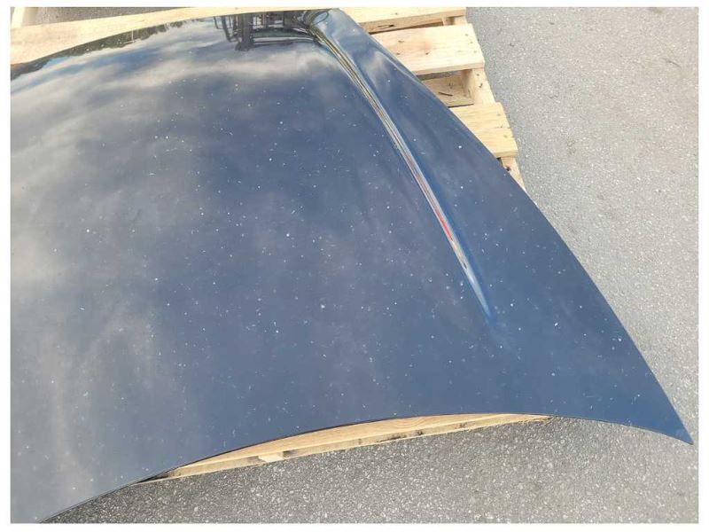 2003-2006 Porsche Cayenne Turbo 4.5L Hood Shell Front Bonnett Black 2137 - The Parts Farm