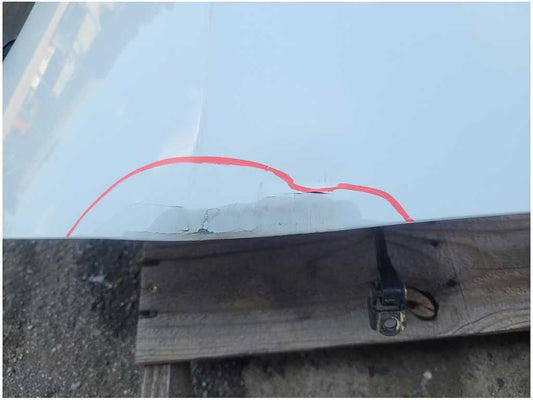 2010-2015 Chevrolet Camaro 1LE SS Coupe Driver Door Left Shell Paint White 2736