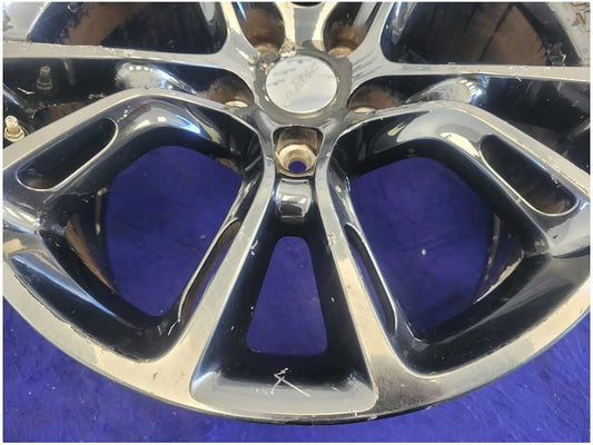 2014-2016 Jeep SRT8 Grand Cherokee Wheel 20x10 10 Spoke Black Chrome *Read* 1925