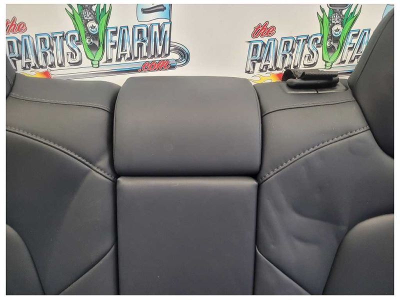 2017-2021 Tesla Model 3 Long Range Dual Motor Rear Leather Seat Upper Lower - The Parts Farm