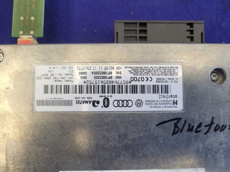 2014 Audi R8 V10 Coupe Bluetooth Control Module Unit 2136 - The Parts Farm