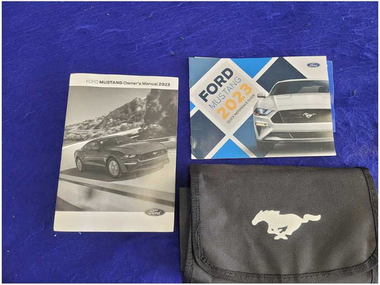 2023 Ford Mustang GT S550 Owner's Manual Booklet Pamphlet Cover Book 2716